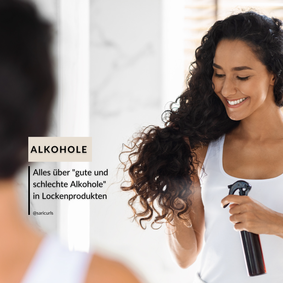 Alkohole in Lockenprodukten