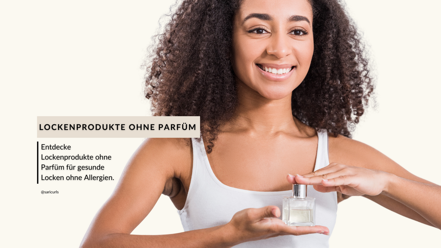 Lockenprodukte ohne Parfüm
