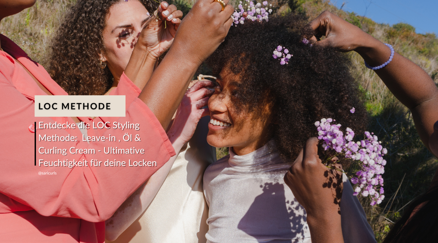 Die LOC Methode: Leave-in, Öl, Curling Cream