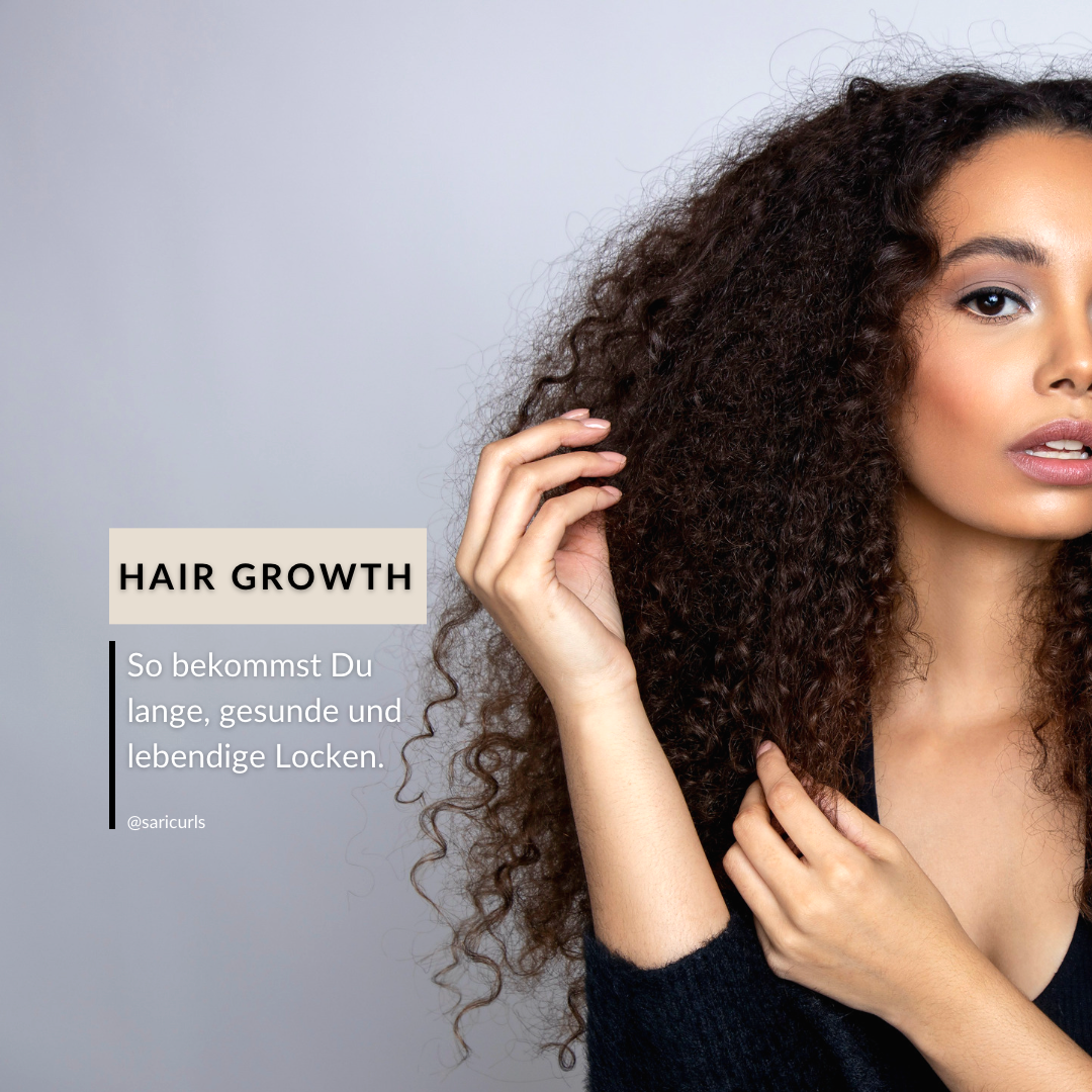 6 Tipps für gesundes Haarwachstum bei lockigem Haar: Ein Leitfaden zu starken und langen Locken