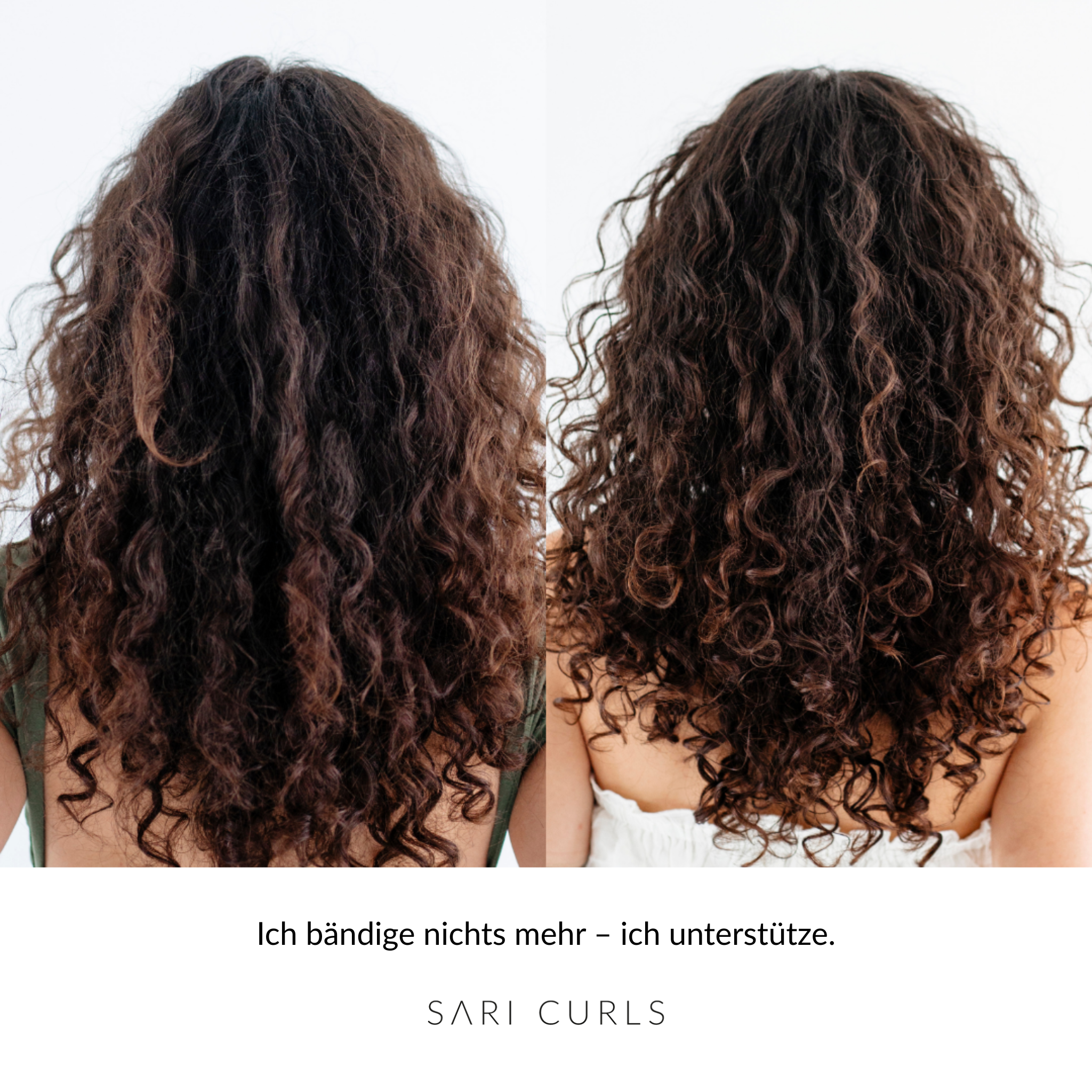 SARI CURLS | Gratis Testproben - Curl Styling Duo /2x10ml Probe SARI CURLS | Dein Lockenshop