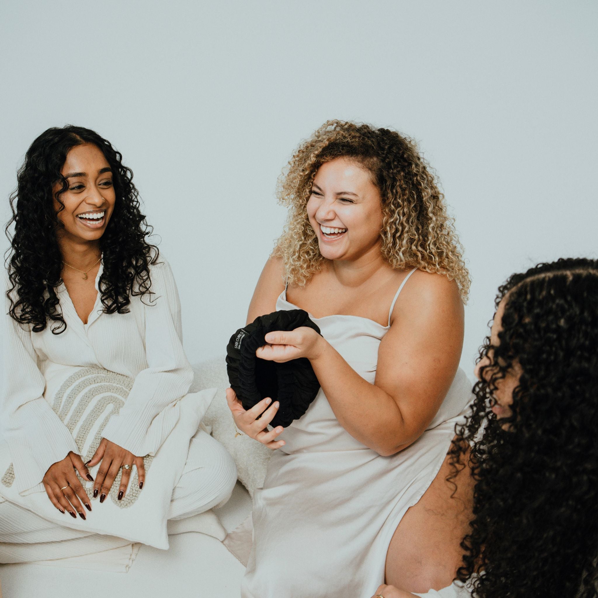 SARI CURLS | Flaxseed Heat Cap - L Heat Cap SARI CURLS