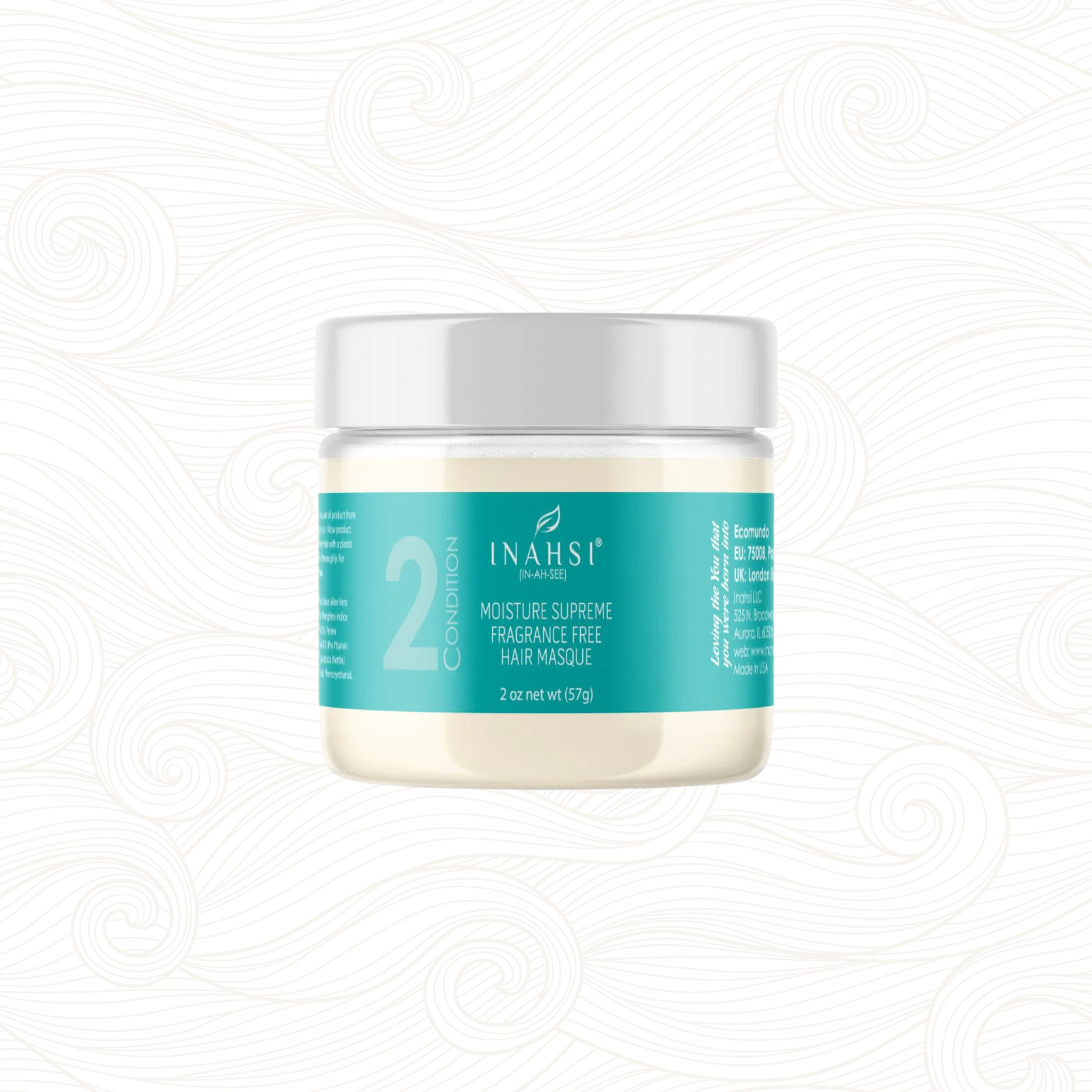 Inahsi | Moisture Supreme Fragrance Free Hair Masque /ab 59ml Haarmaske Inahsi