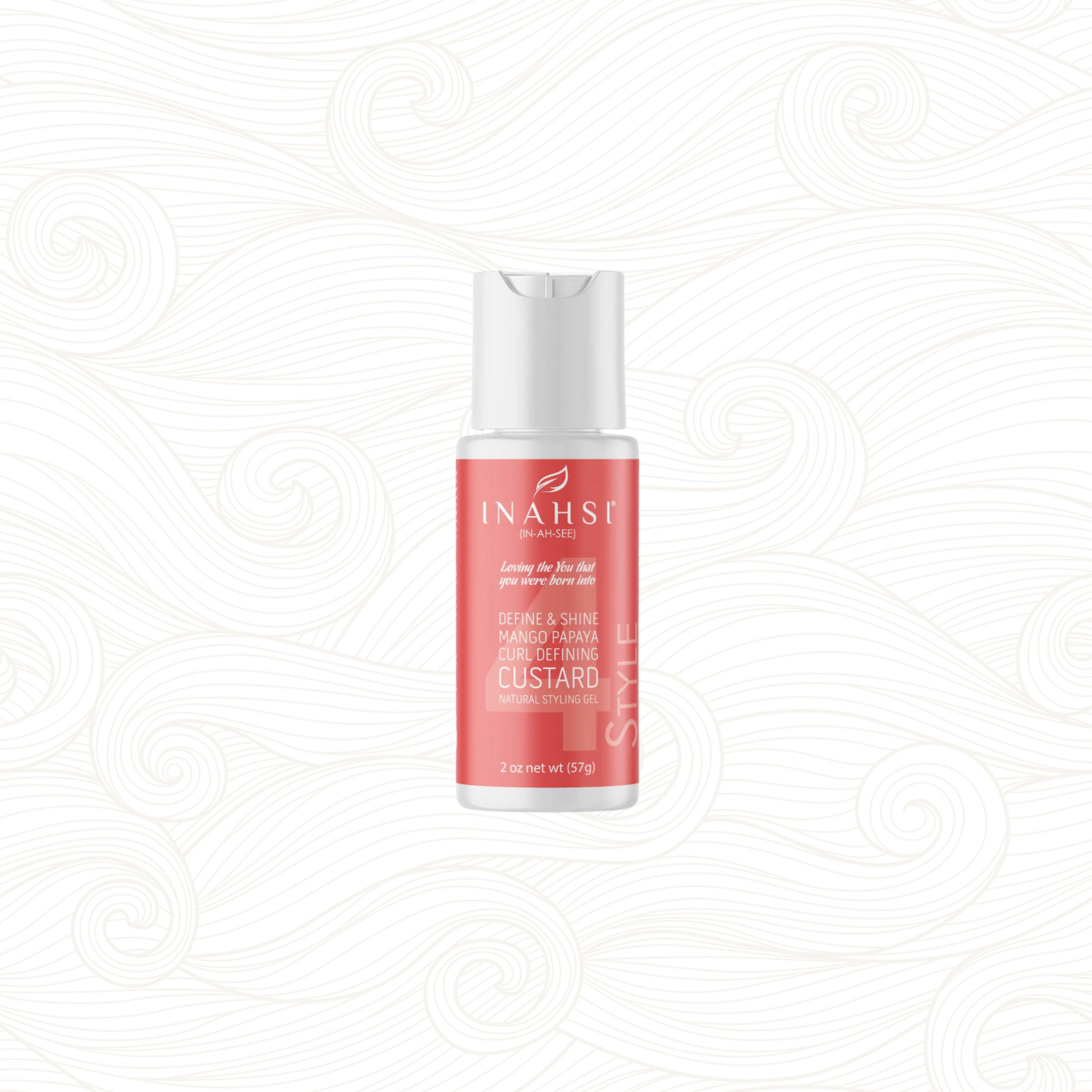 Inahsi | Mango Papaya Curl Defining Custard Gel / ab 59ml Styling Gel Inahsi