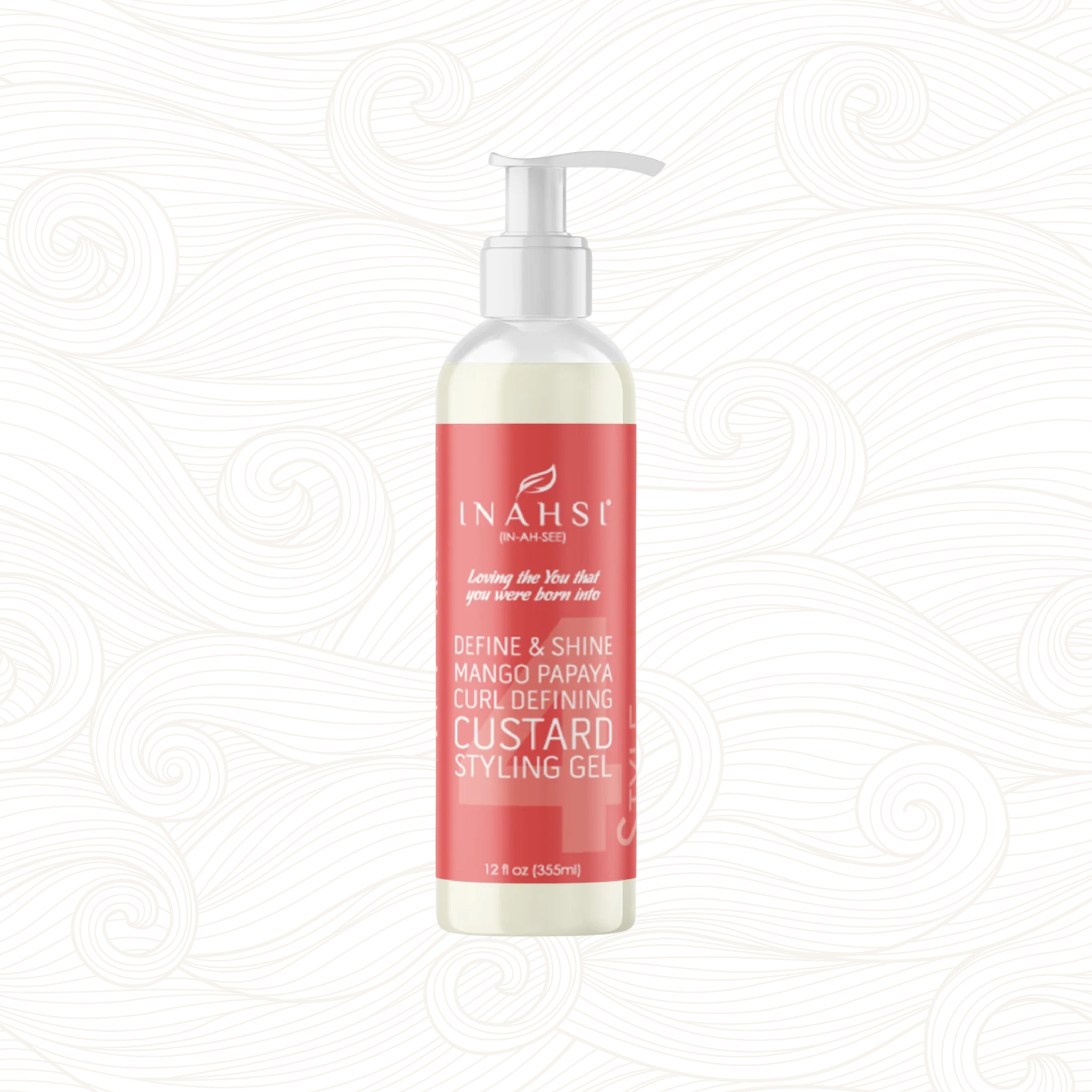 Inahsi | Mango Papaya Curl Defining Custard Gel / ab 59ml Styling Gel Inahsi