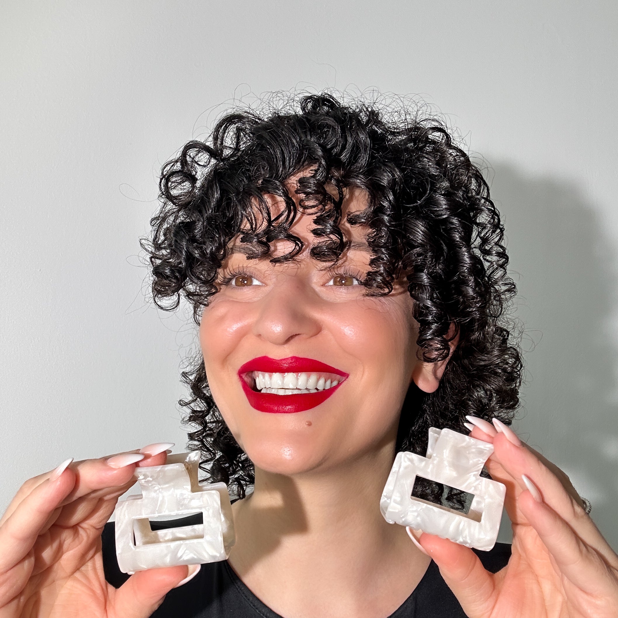 SARI CURLS | Haarklammer Ivory - S Haarklammer SARI CURLS