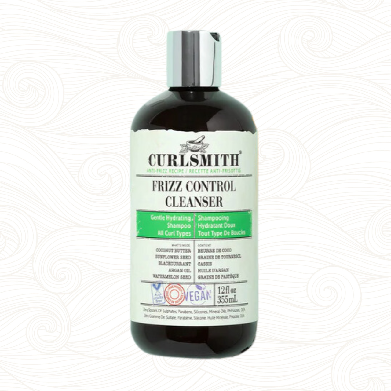 Curlsmith | Frizz Control Cleanser | 355ml Shampoo Curlsmith