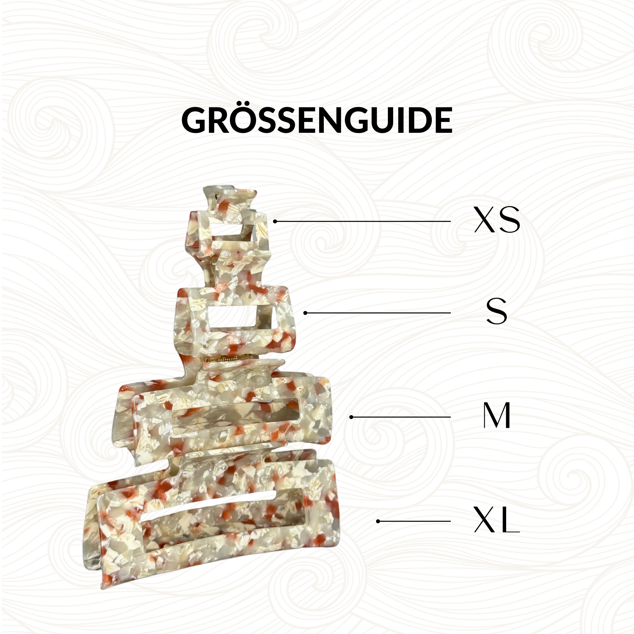 SARI CURLS | Haarklammer Melba - M Haarklammer SARI CURLS