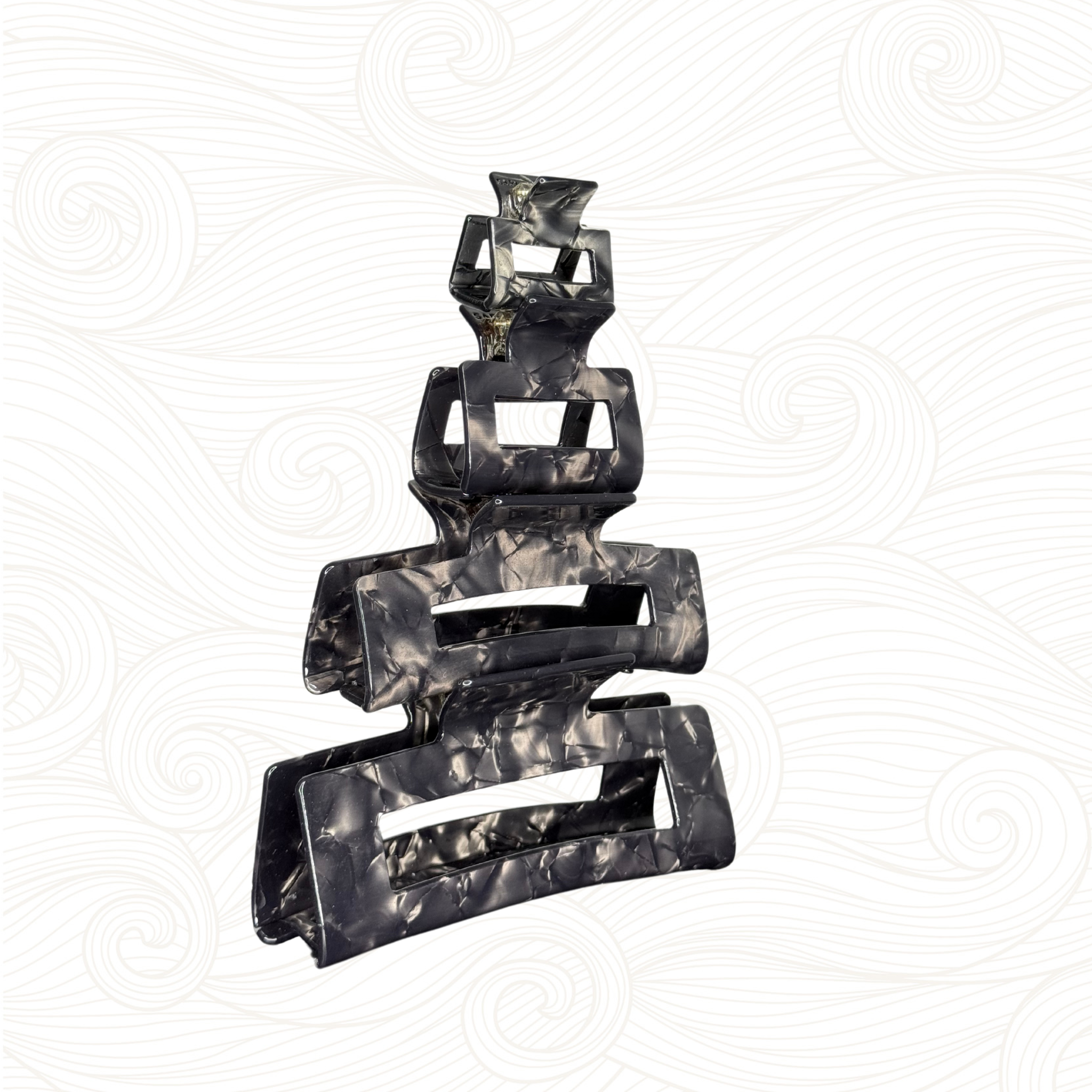 SARI CURLS | Haarklammer Onyx - XL Haarklammer SARI CURLS