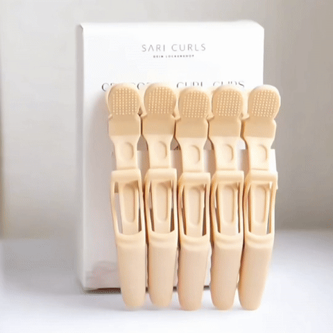 SARI CURLS | Crocodile Curl Clips Haarklammer SARI CURLS