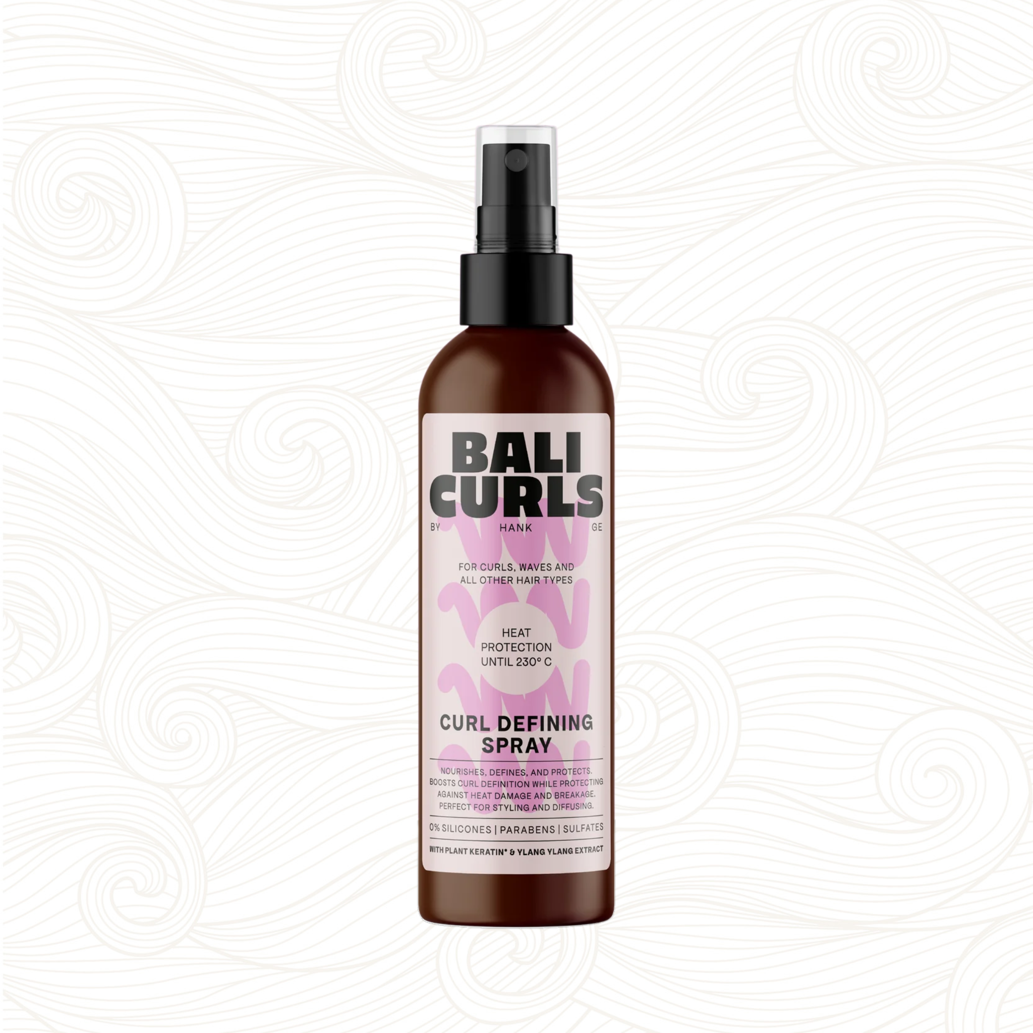 Bali Curls by Hank Ge | Curl Defining Spray /150ml Leave-In Bali Curls by Hank Ge