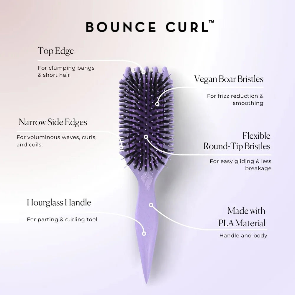 Bounce Curl | Volume EdgeLift Brush - Purple (Lila) Bürsten & Kämme Bounce Curl