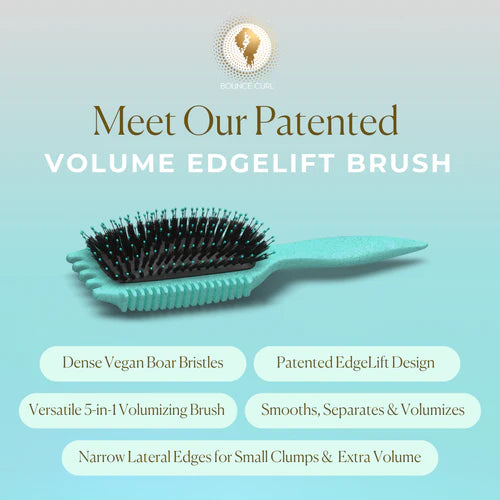 Bounce Curl | Volume Edge Lift Brush - Teal (Blaugrün) Bürsten & Kämme Bounce Curl