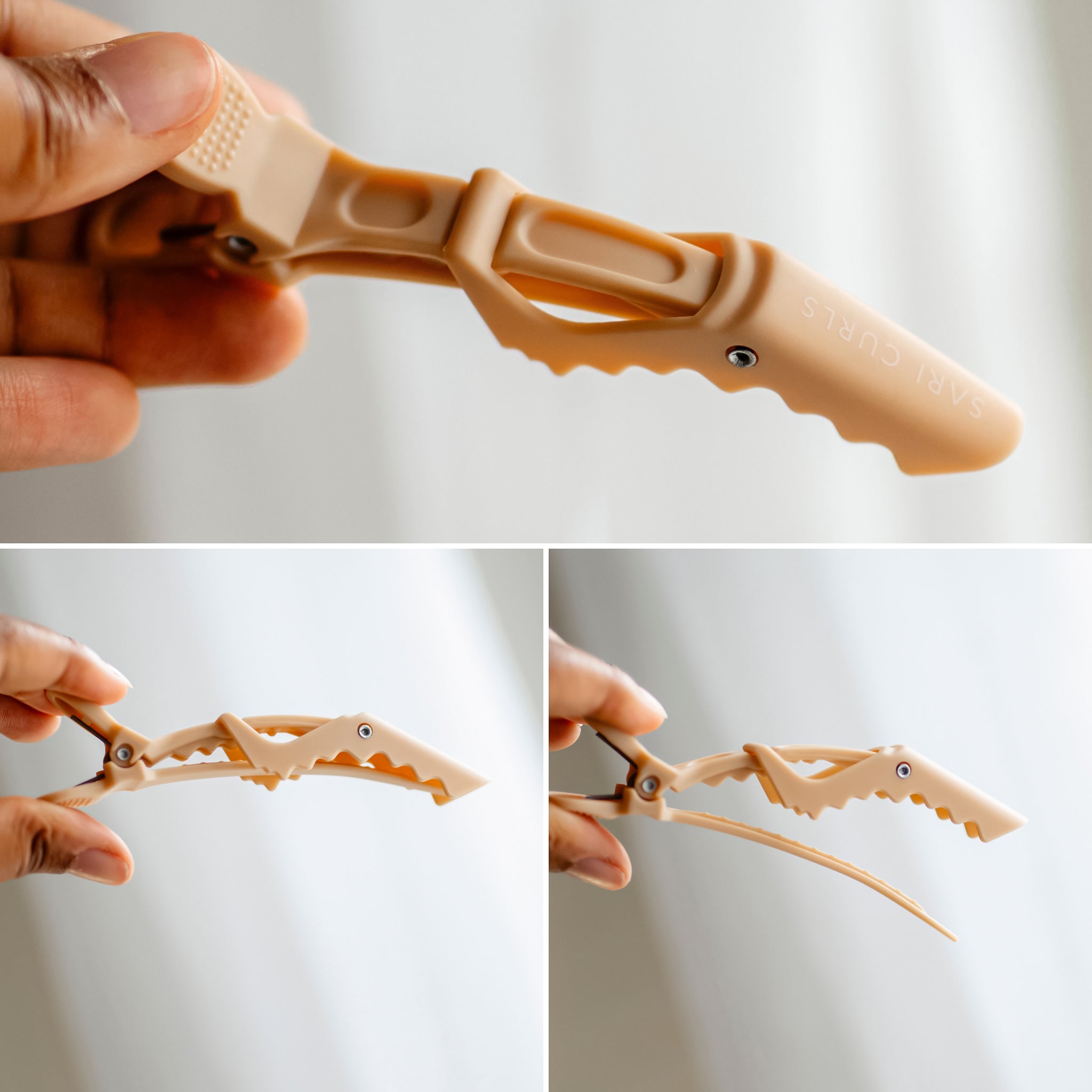 SARI CURLS | Crocodile Curl Clips Haarklammer SARI CURLS