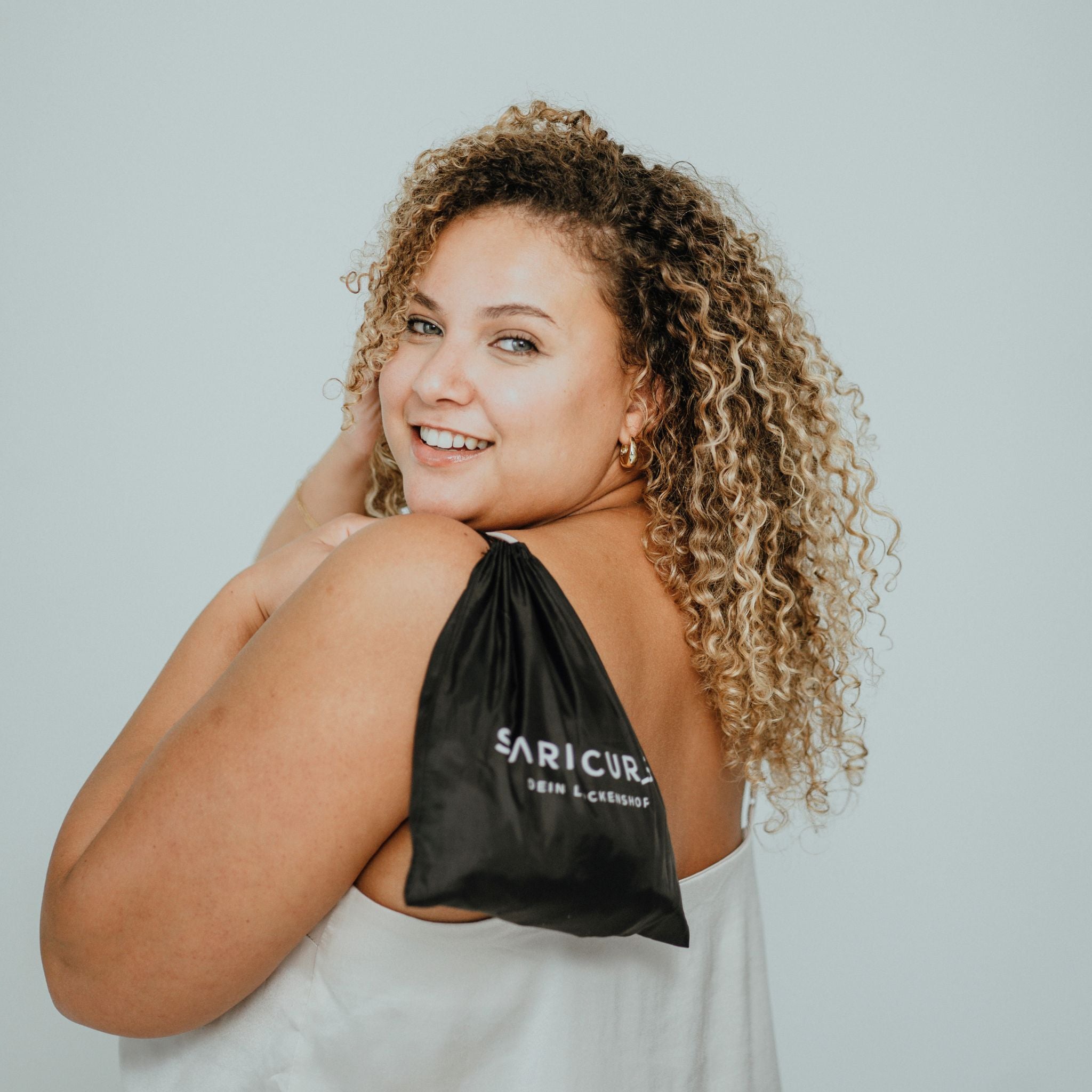 SARI CURLS | Flaxseed Heat Cap - M Heat Cap SARI CURLS