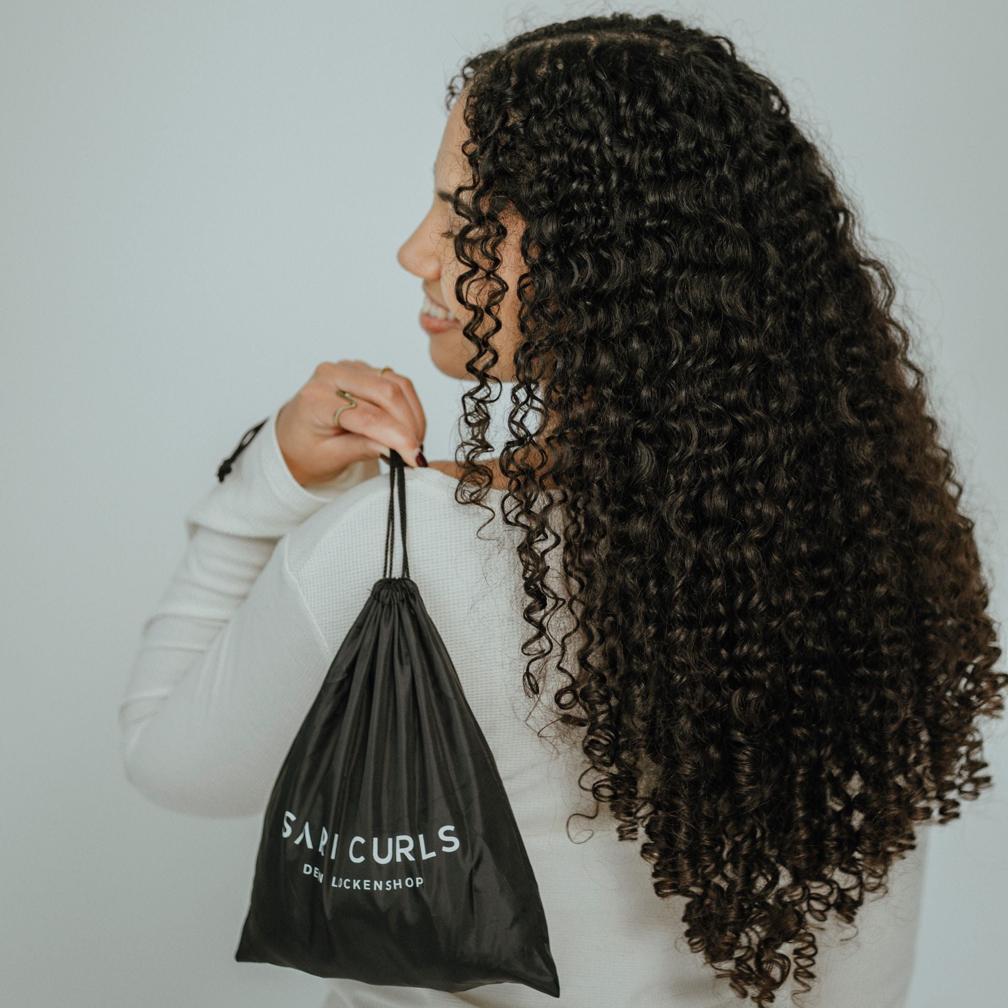 SARI CURLS | Flaxseed Heat Cap - M Heat Cap SARI CURLS