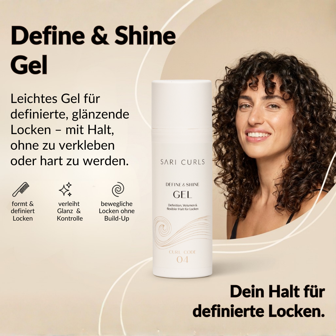 SARI CURLS | Define & Shine Gel Styling Gel SARI CURLS