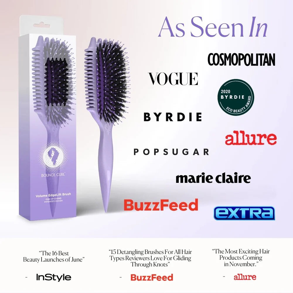 Bounce Curl | Volume EdgeLift Brush - Purple (Lila) Bürsten & Kämme Bounce Curl