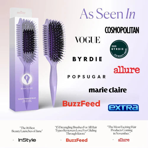 Bounce Curl | Volume EdgeLift Brush - Peach Bürsten & Kämme Bounce Curl