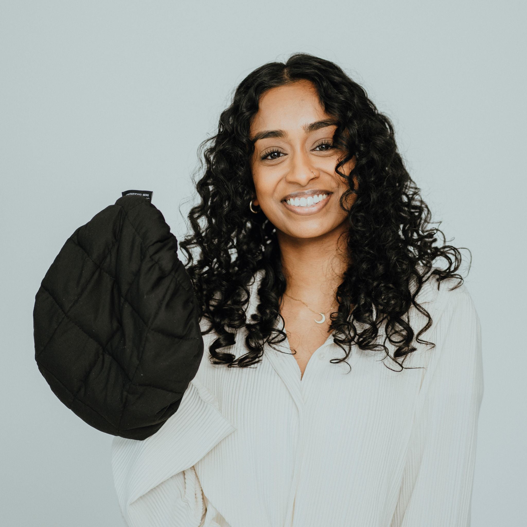 SARI CURLS | Flaxseed Heat Cap - L Heat Cap SARI CURLS