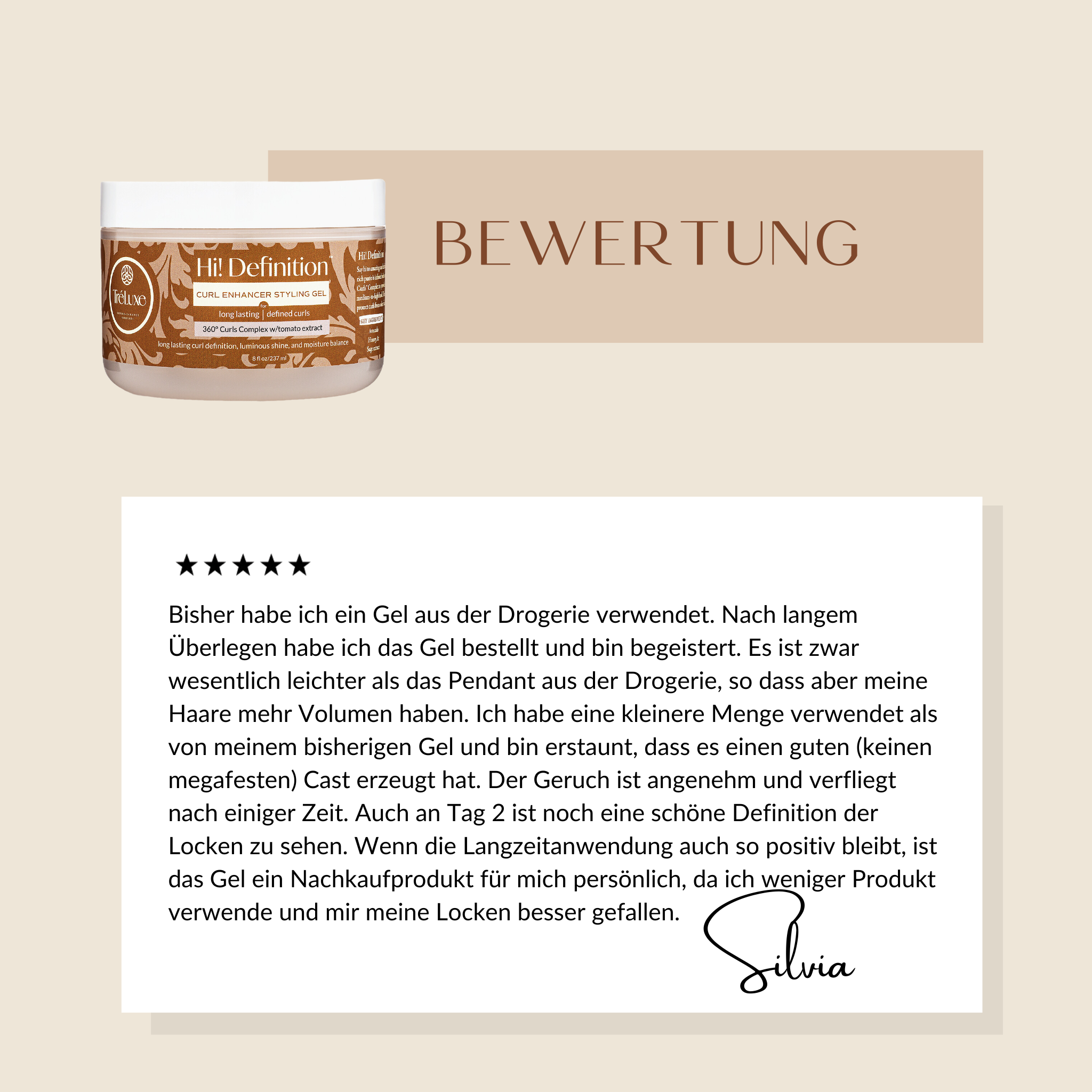 Tréluxe | Hi! Definition Curl Enhancer Styling Gel /236ml Styling Gel Tréluxe