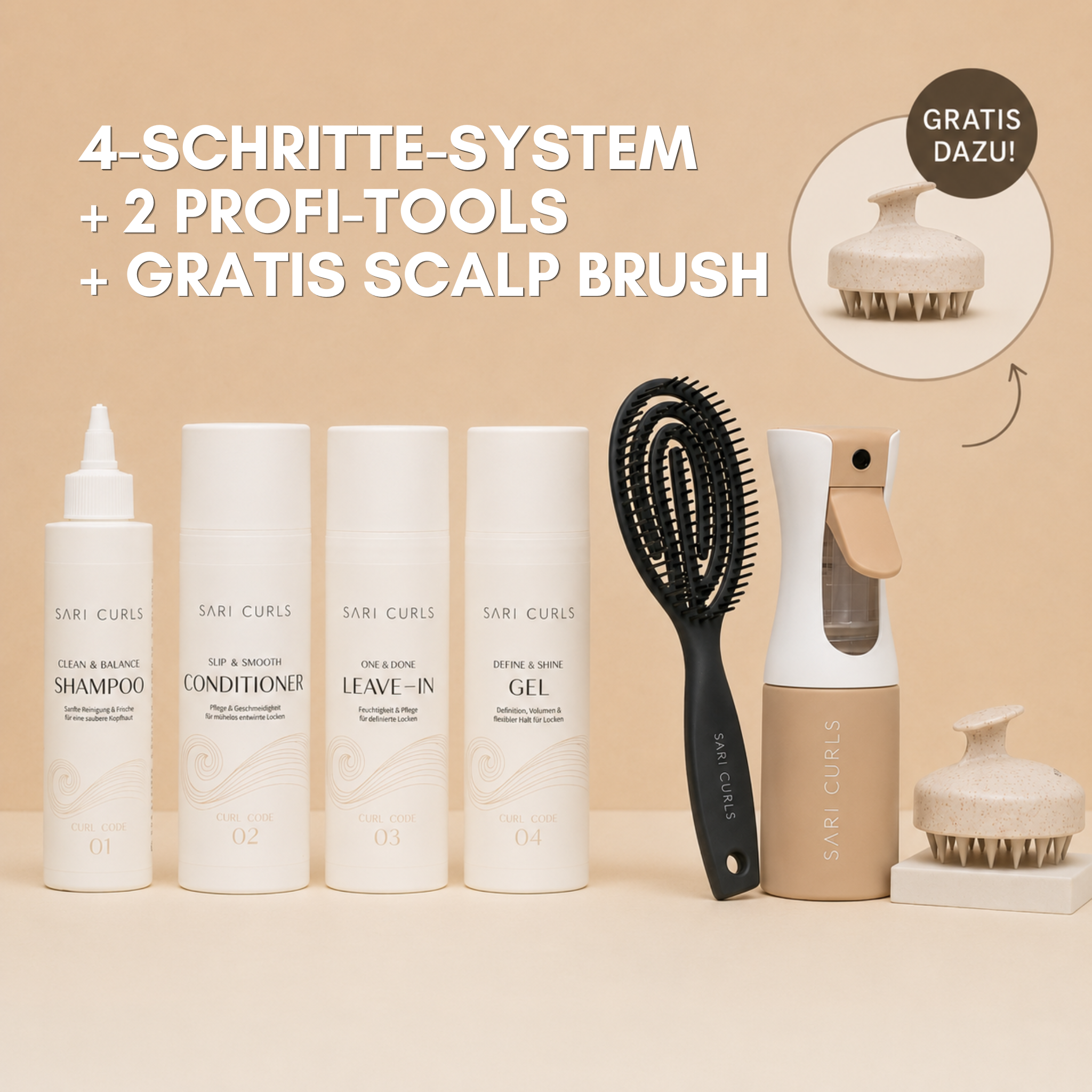 SARI CURLS | Curl Starter Bundle Deluxe Bundle SARI CURLS