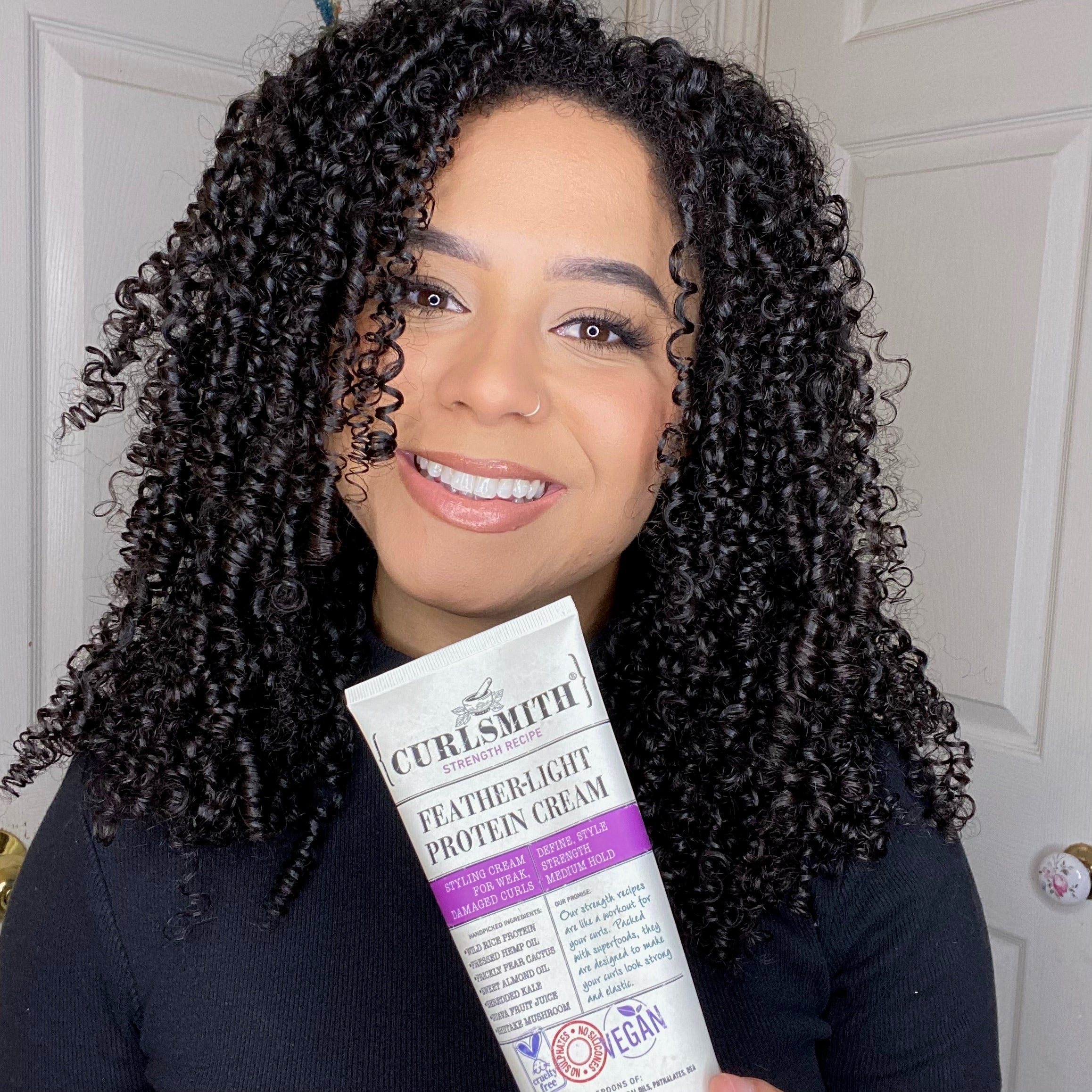 Curlsmith | Feather-light Protein Cream /237ml Cream Curlsmith