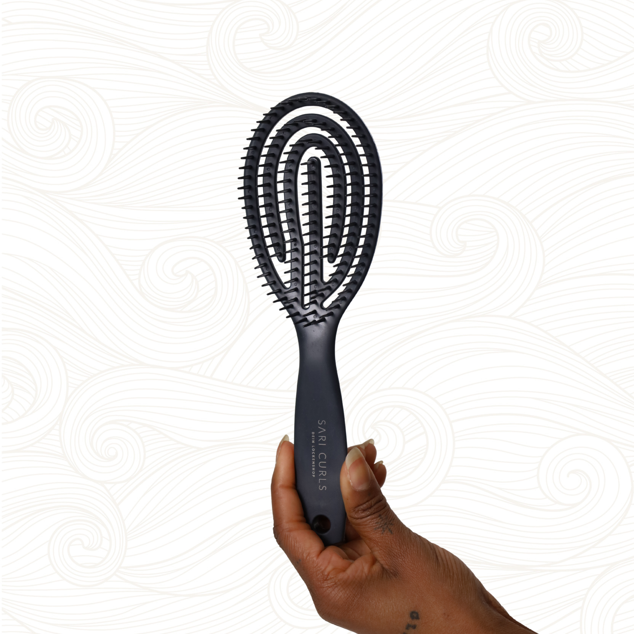 SARI CURLS | Detangling Brush - Black Edition Bürsten & Kämme SARI CURLS