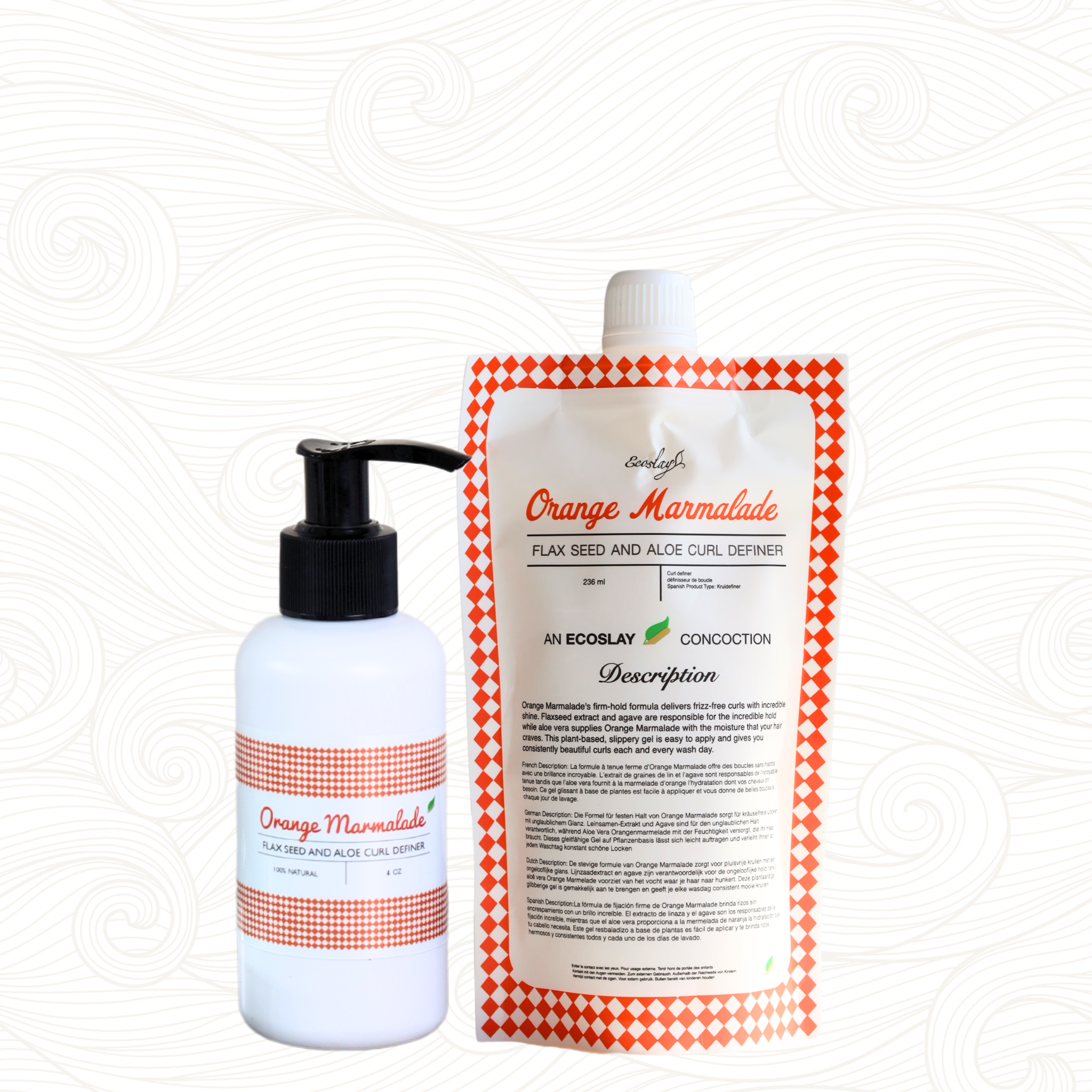 Ecoslay | Orange Marmalade /ab 59ml Styling Gel Ecoslay