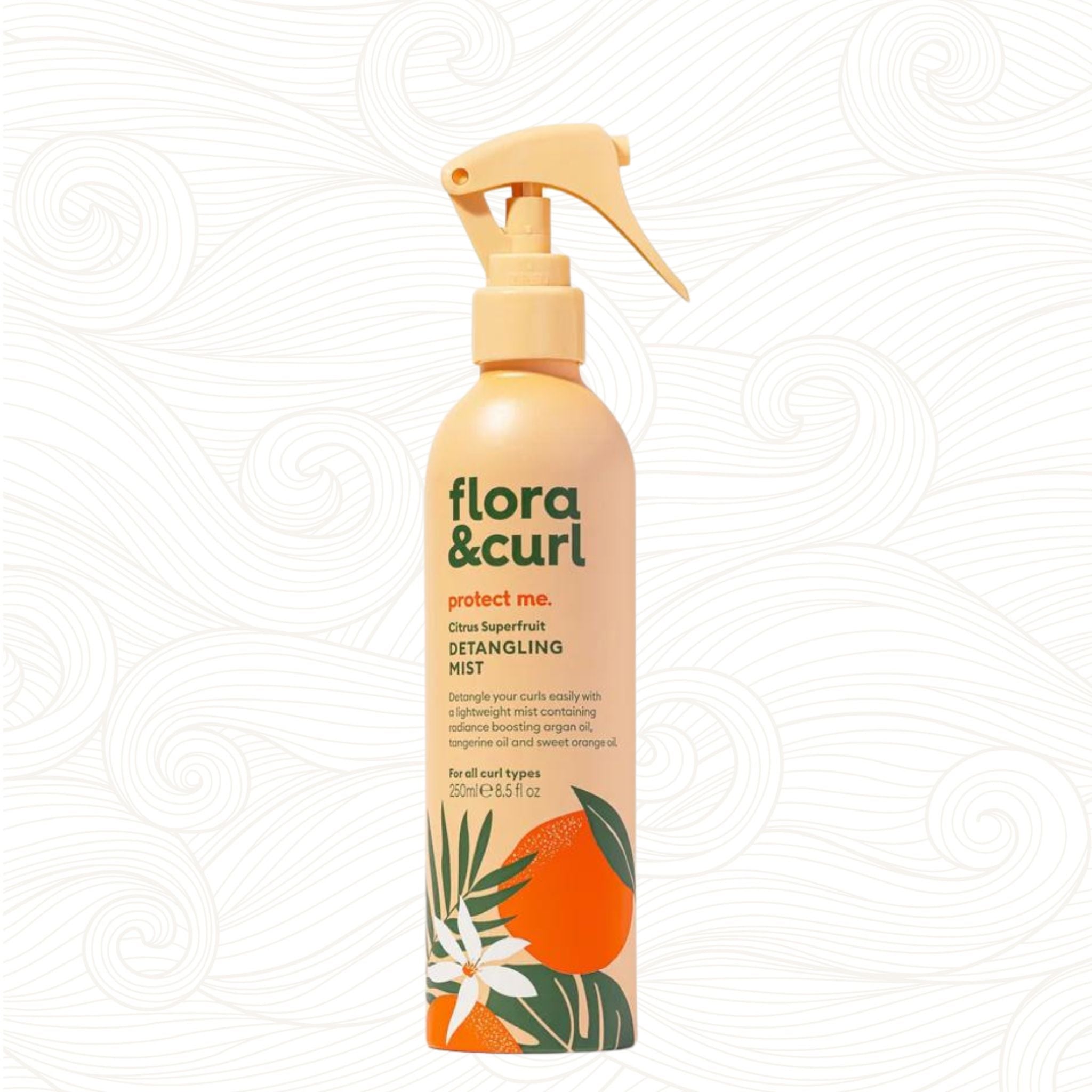 Flora & Curl | African Citrus Superfruit Detangling Mist / 250 ml Hair Mist Flora & Curl