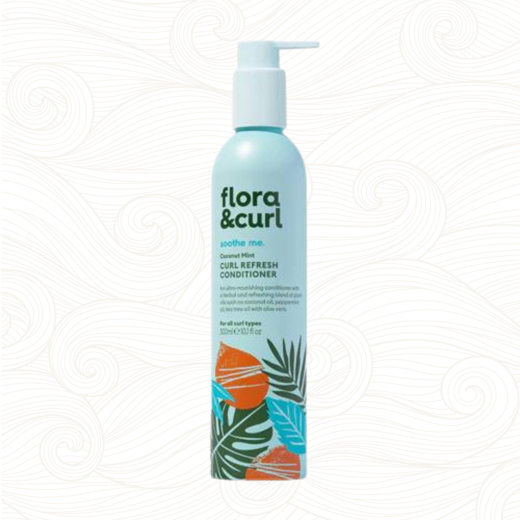 Flora & Curl | Coconut Mint Curl Refresh Conditioner /300ml Conditioner Flora & Curl