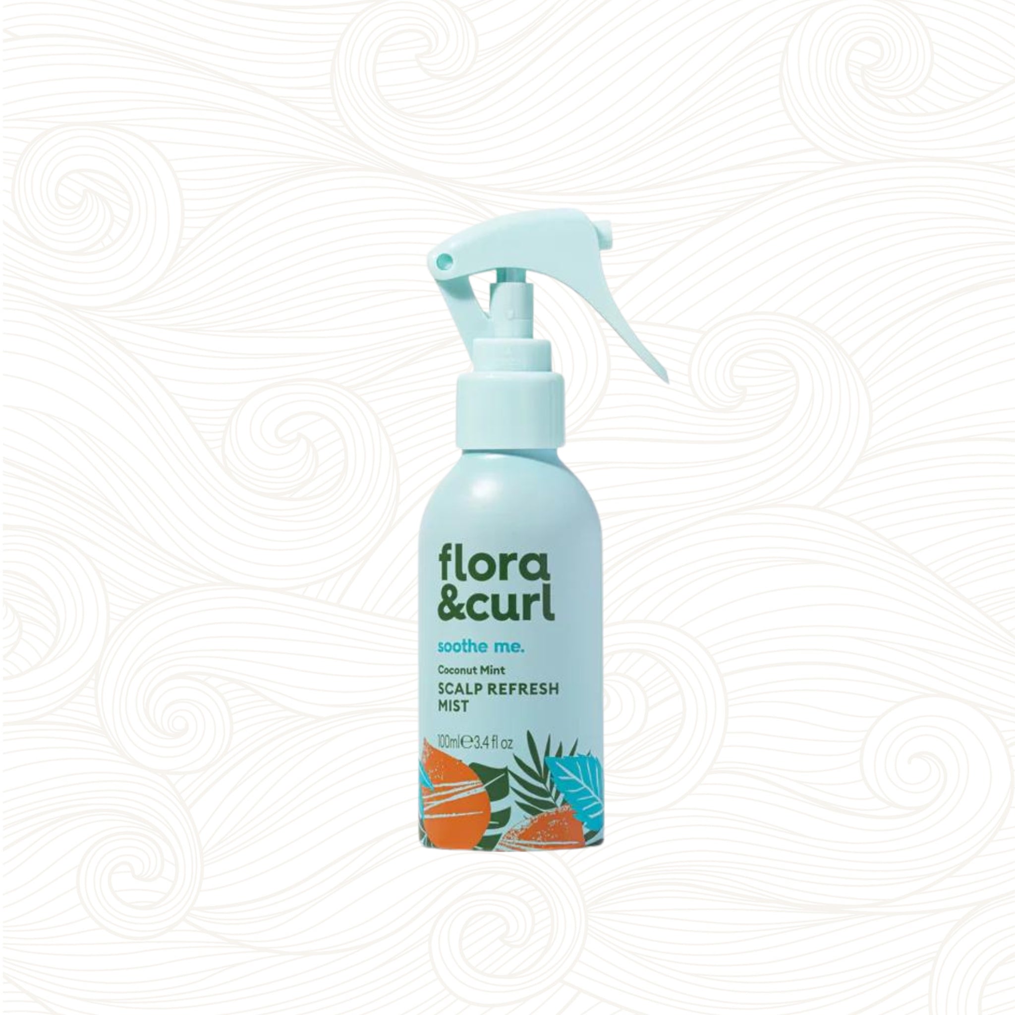 Flora & Curl | Coconut Mint Scalp Refresh Mist / 100ml Hair Mist Flora & Curl