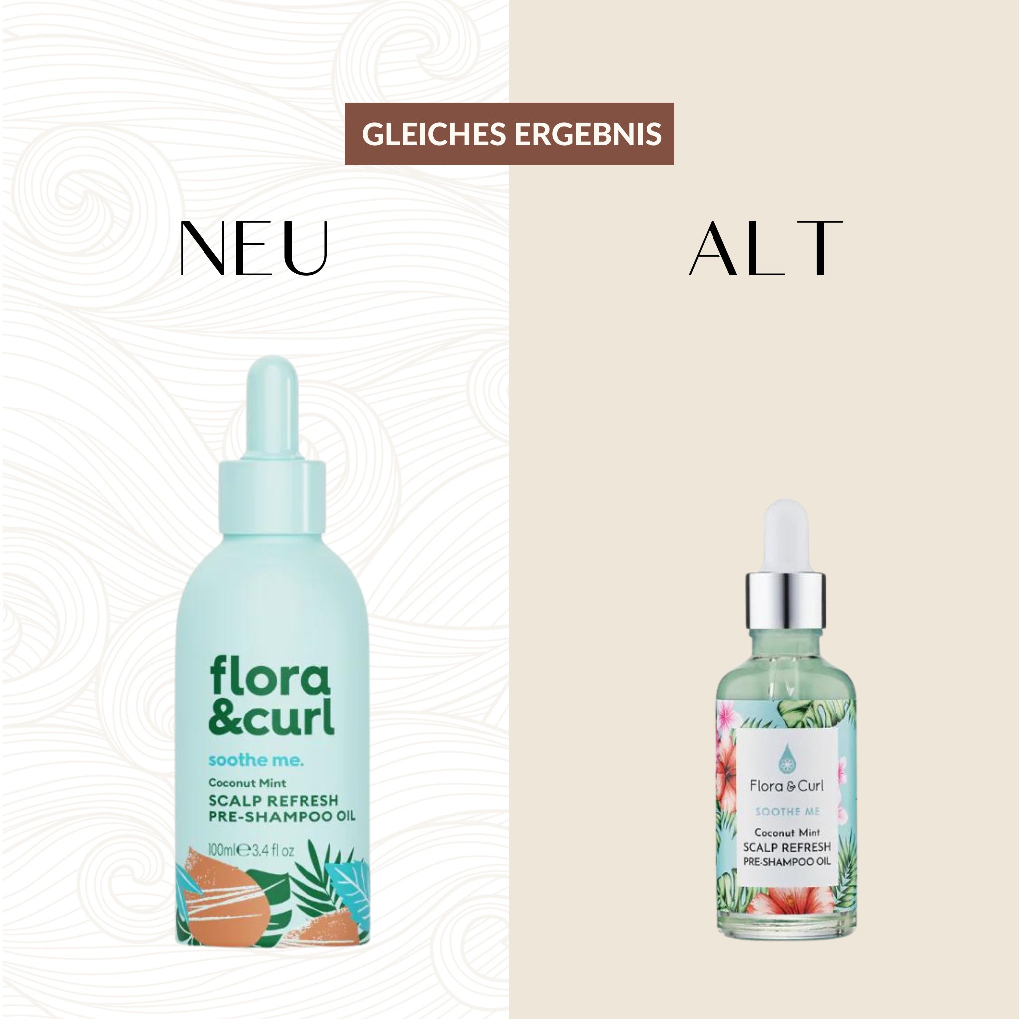 Flora & Curl | Coconut Mint Scalp Refresh Pre-Shampoo Oil / 100ml Haaröl Flora & Curl