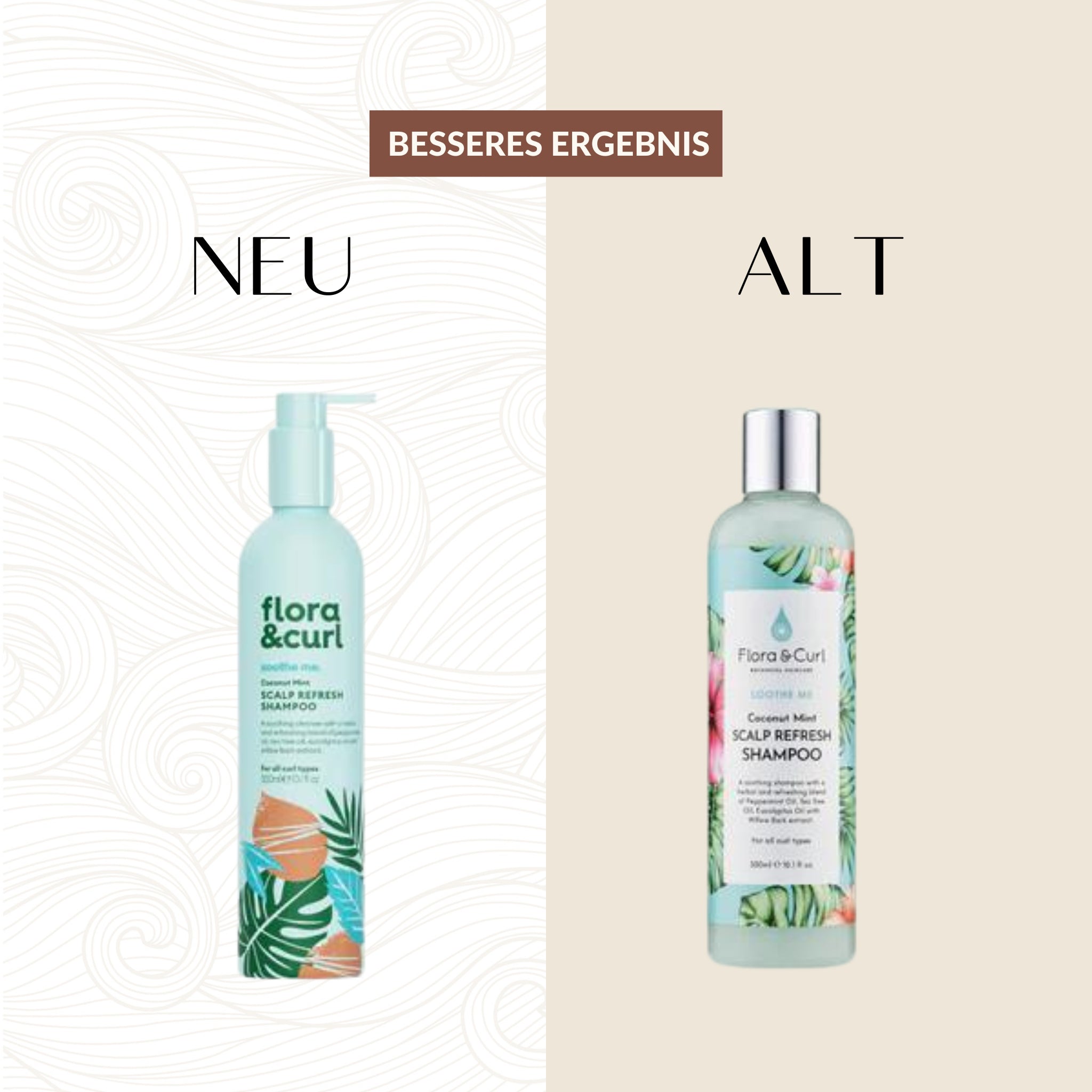 Flora & Curl | Coconut Mint Refresh Shampoo /300ml Shampoo Flora & Curl