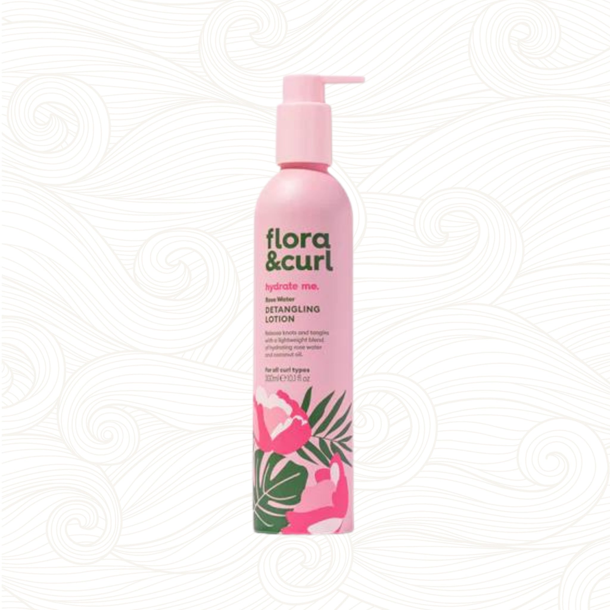 Flora & Curl | Rose Water Detangling Lotion / ab 300 ml Leave-In Flora & Curl