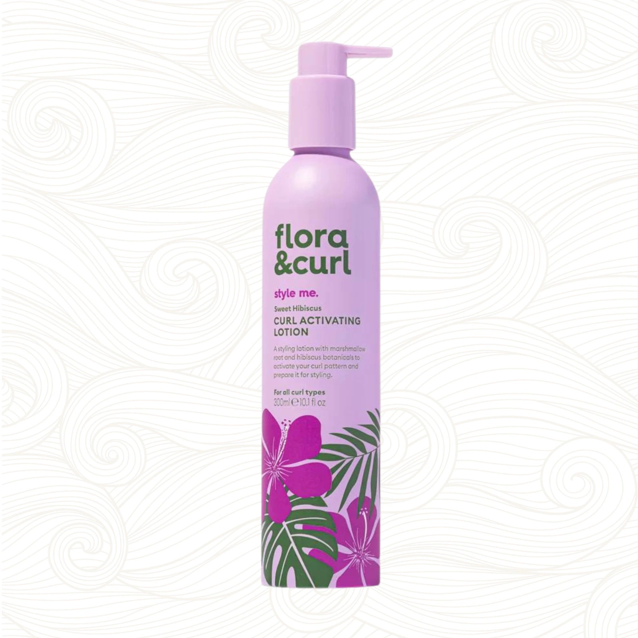 Flora & Curl | Sweet Hibiscus Curl Activating Lotion /ab 300ml Leave-In Flora & Curl