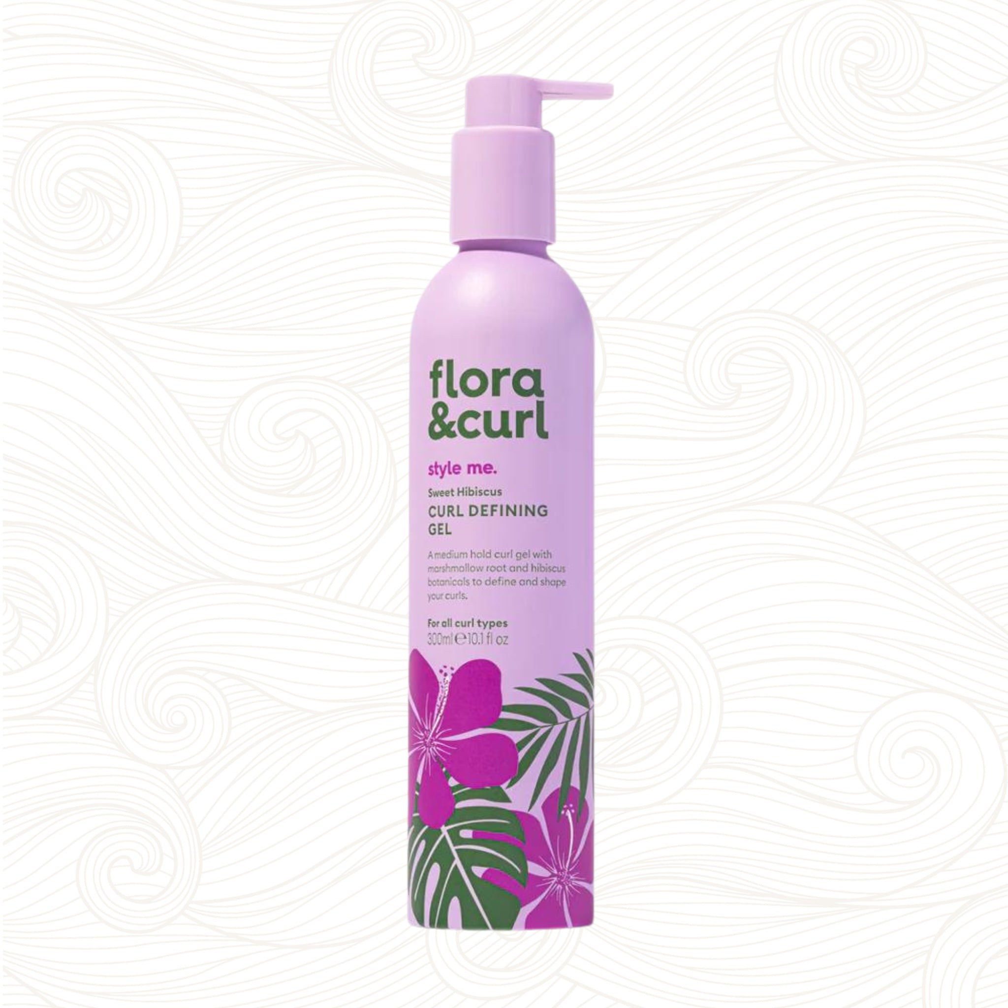 Flora & Curl | Sweet Hibiscus Curl Defining Gel /ab 300ml Styling Gel Flora & Curl