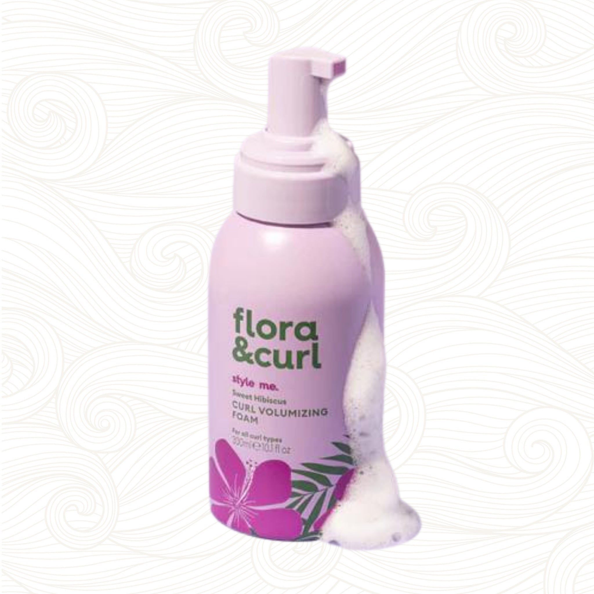 Flora & Curl | Sweet Hibiscus Curl Volumizing Foam /300ml Stylingschaum Flora & Curl