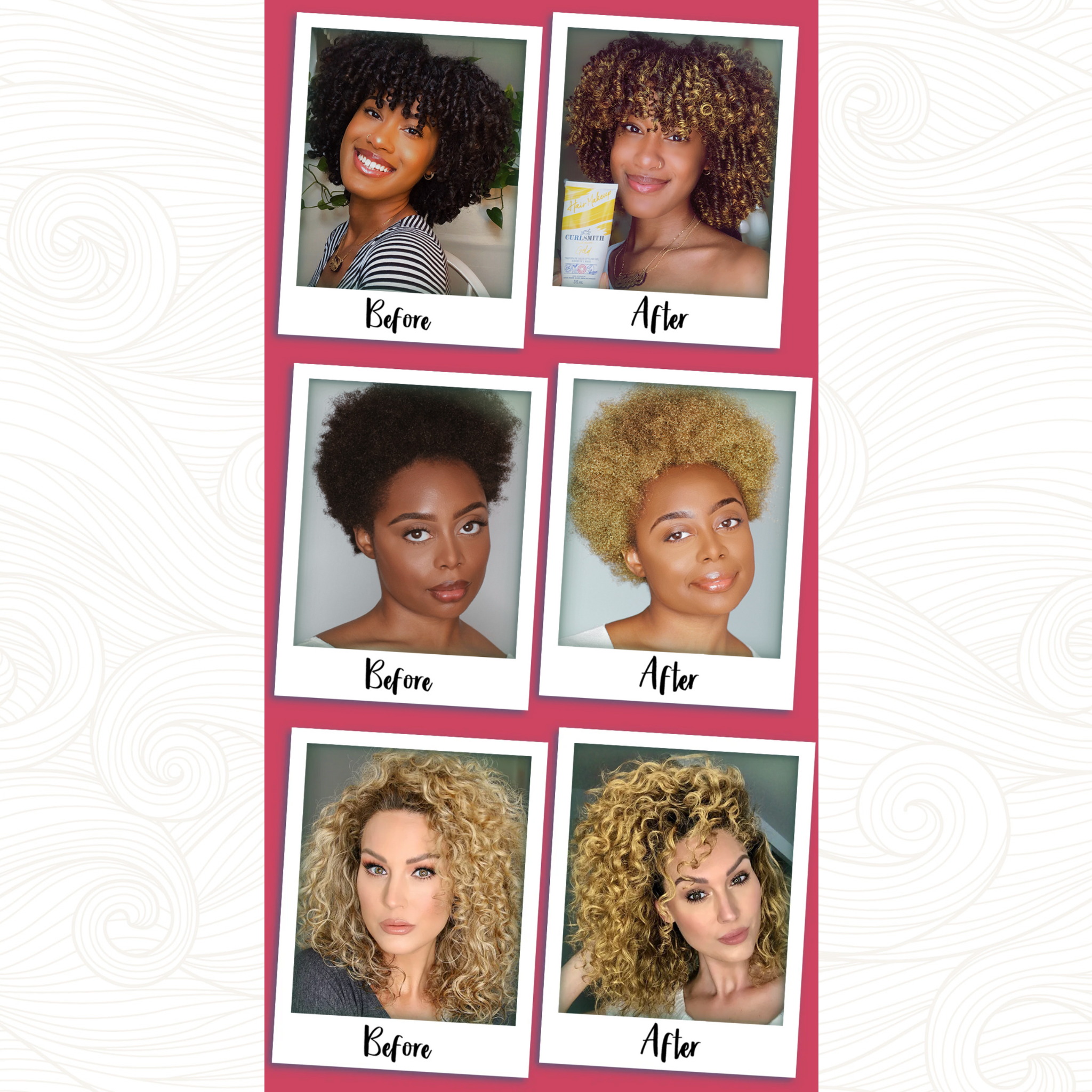 Curlsmith | Hair Makeup - Gold /88ml Hair Makeup Curlsmith