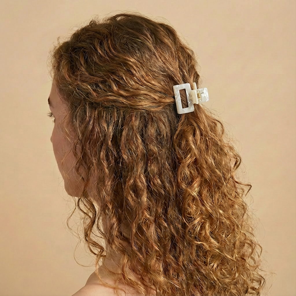 SARI CURLS | Haarklammer Ivory - XS Haarklammer SARI CURLS