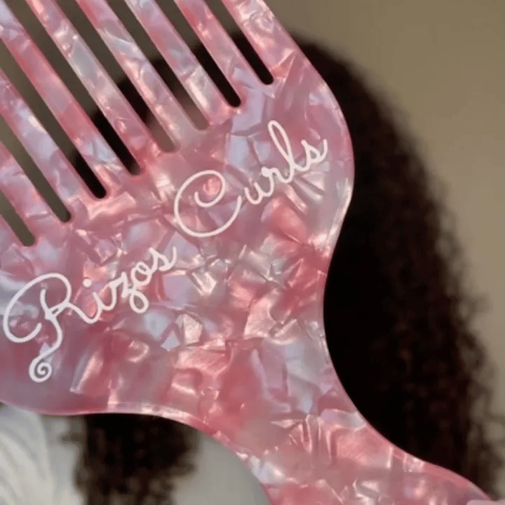 Rizos Curls | Pink Haar Pick Kamm Bürsten & Kämme Rizos Curls