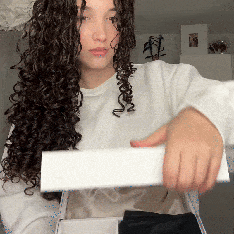 SARI CURLS | Schlaf- und Satin Box - Cream V-Day Satin Bundle SARI CURLS