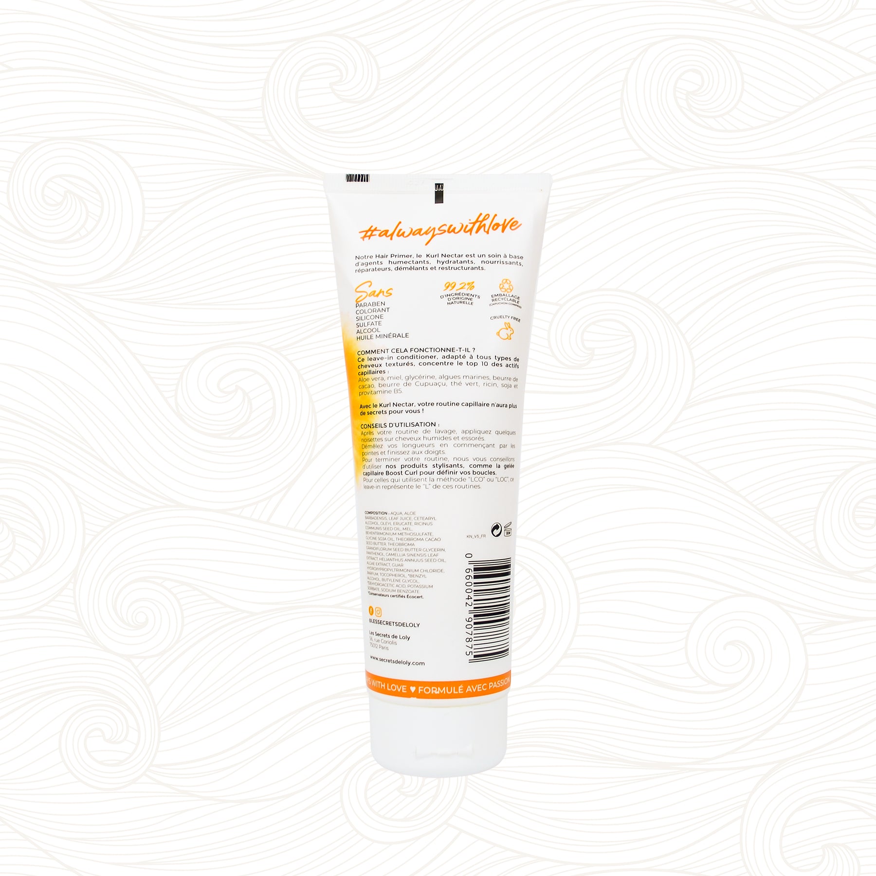 Les Secrets De Loly | Kurl Nectar Leave-in /250ml Leave-In Les Secrets De Loly