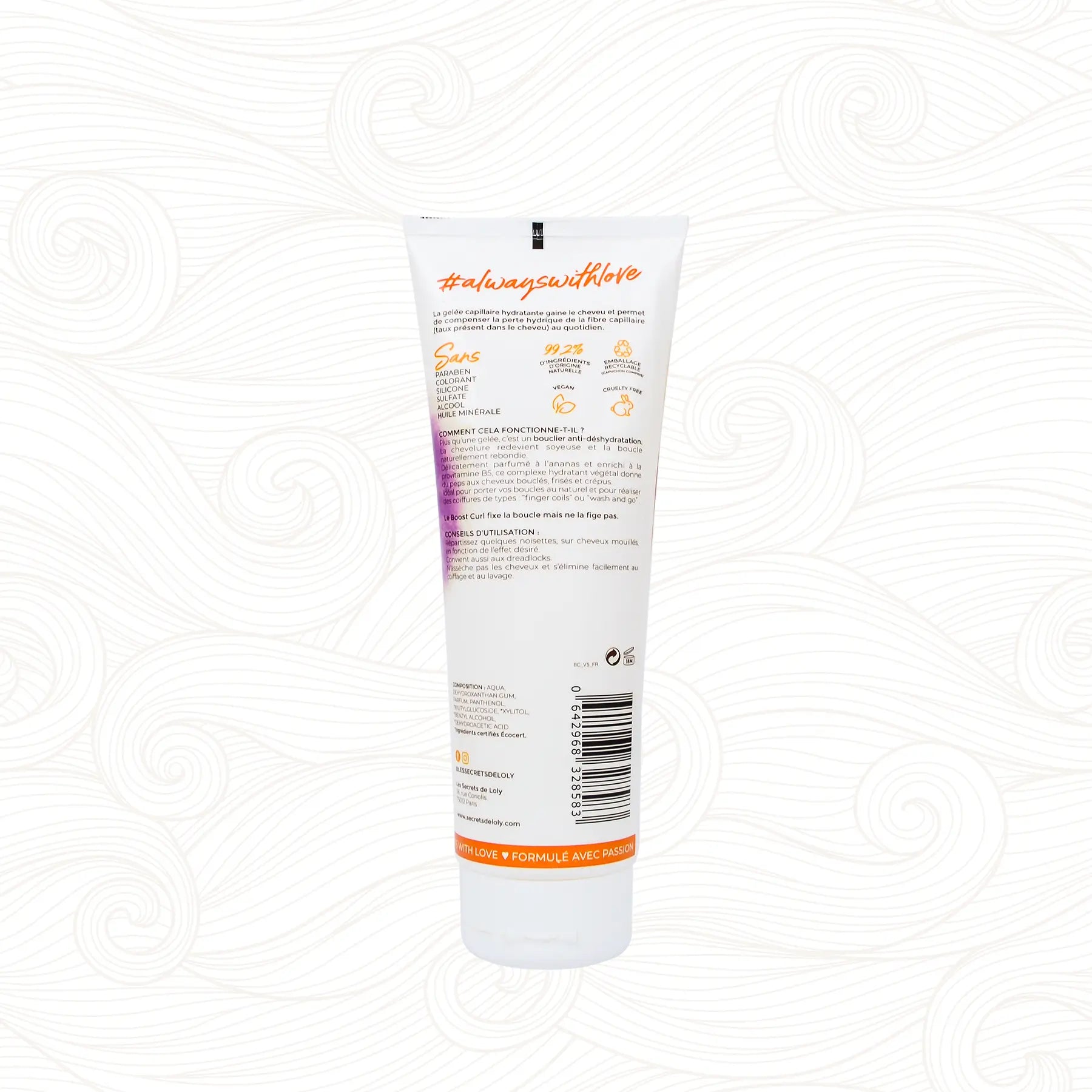 Les Secrets De Loly | Boost Curl Hair Jelly /250ml Styling Gel Les Secrets De Loly