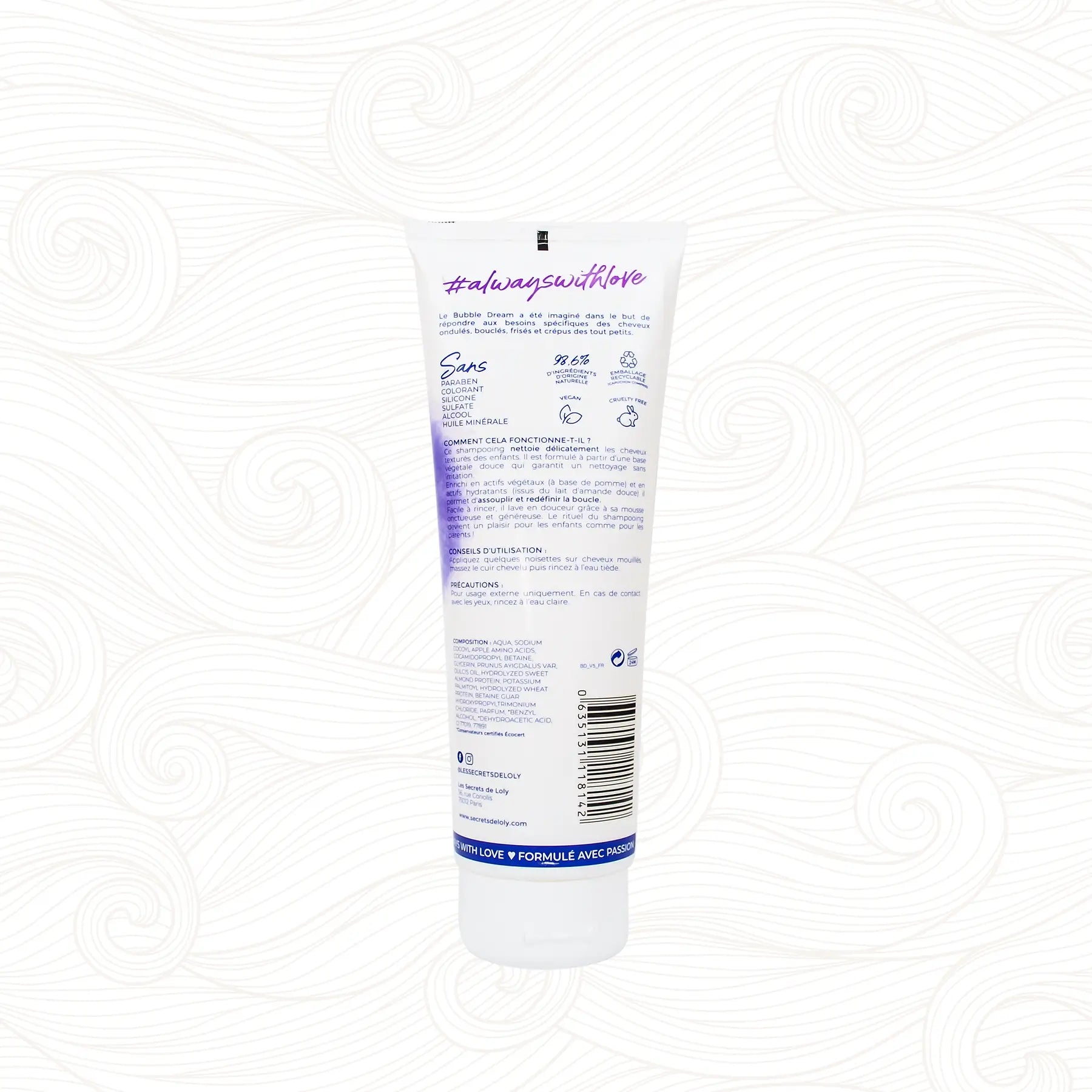 Les Secrets De Loly | Bubble Dream Shampoo /250ml Shampoo Les Secrets De Loly