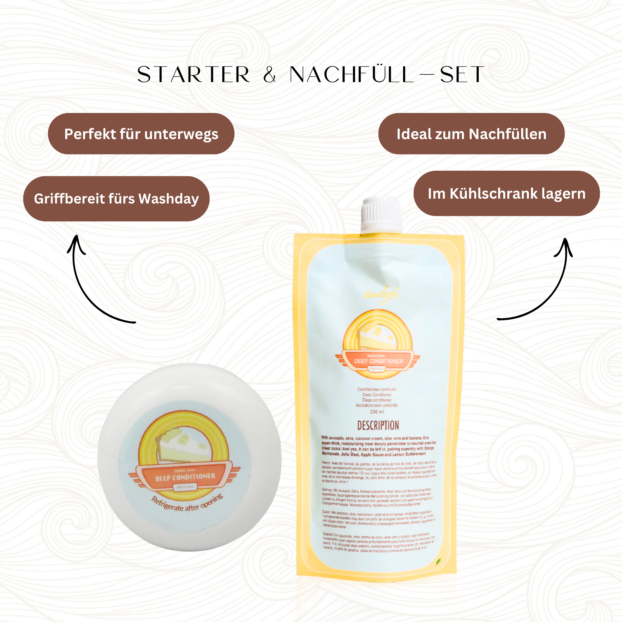Ecoslay | Banana Cream Deep Conditioner /ab 59ml Deep Conditioner Ecoslay