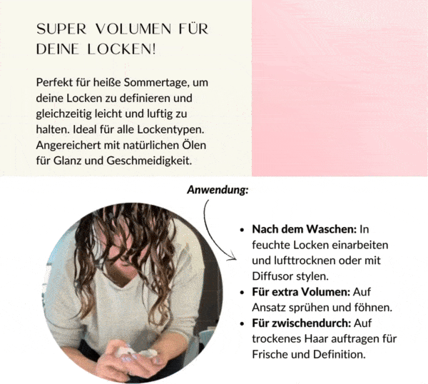 Only Curls | Volumising Curl Mousse /200ml Stylingschaum Only Curls