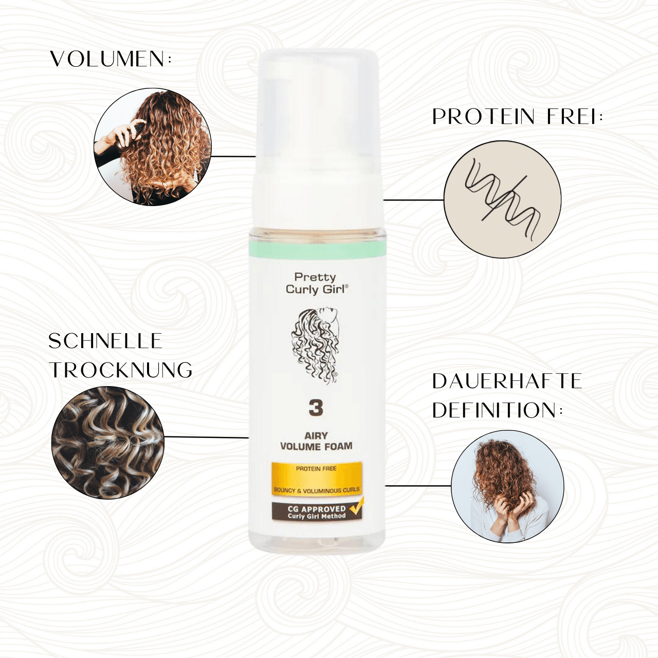 Pretty Curly Girl | Airy Volume Foam/ 150ml Stylingschaum Pretty Curly Girl