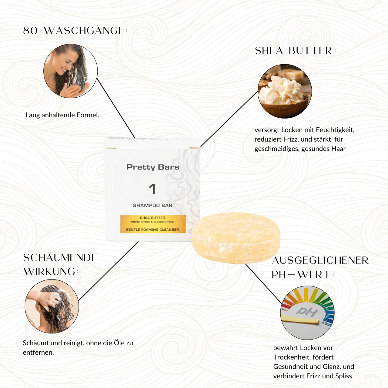 Pretty Curly Girl | Shampoo bar /60g Shampoo Pretty Curly Girl