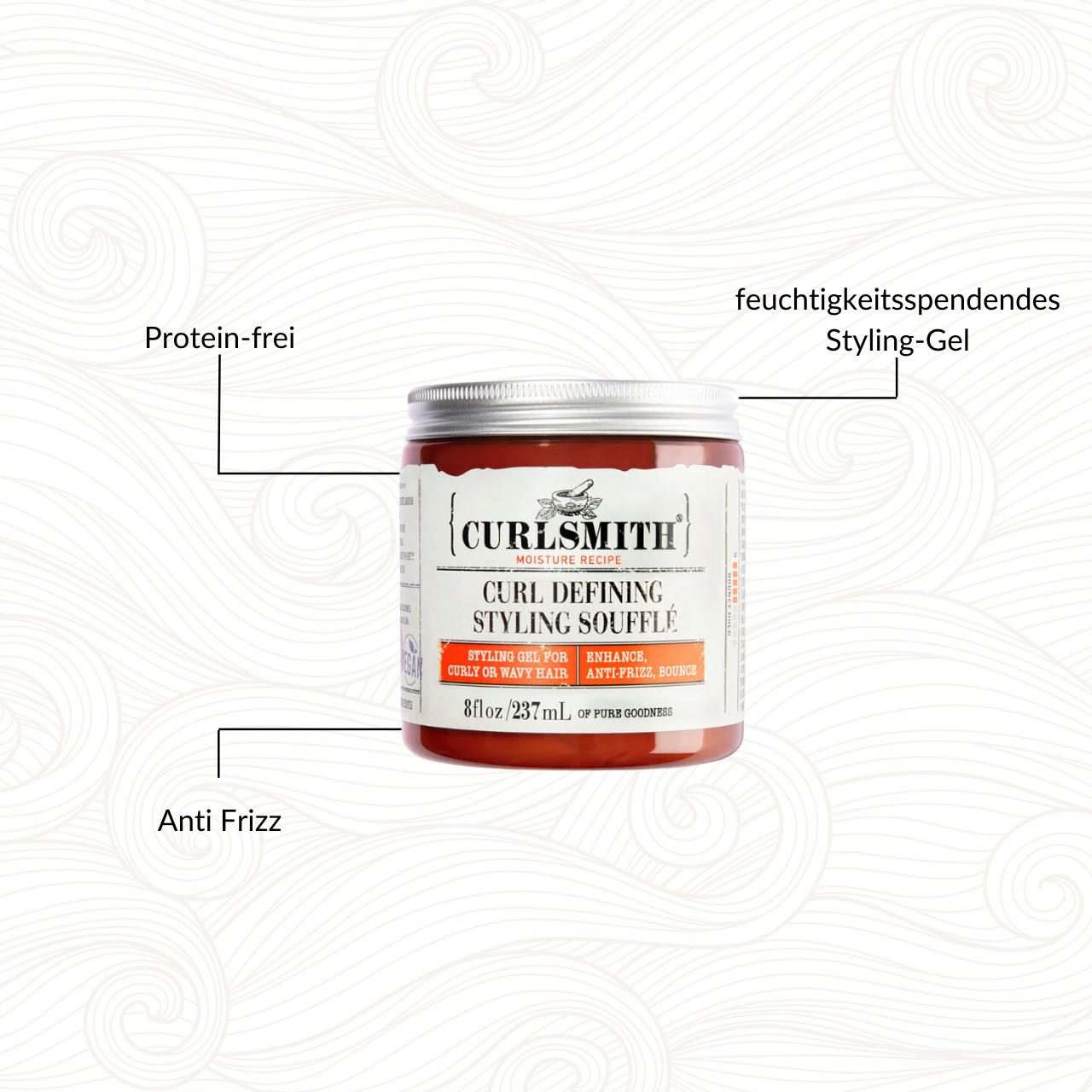 Curlsmith | Curl Defining Styling Soufflé /ab 237ml Styling Gel Curlsmith